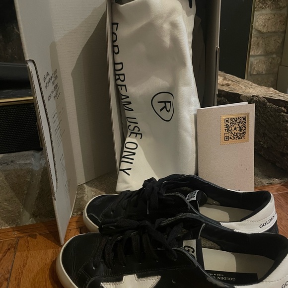 Golden Goose Superstar Bicolor Leather Low-Top Sneakers size 36 - Picture 4 of 7